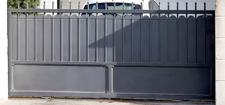 Metal Driveway Gate Installation Brent