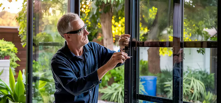 Replacing Sliding Door Lock Brent