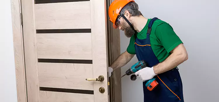 Replace Internal Door Handle with Lock Brent